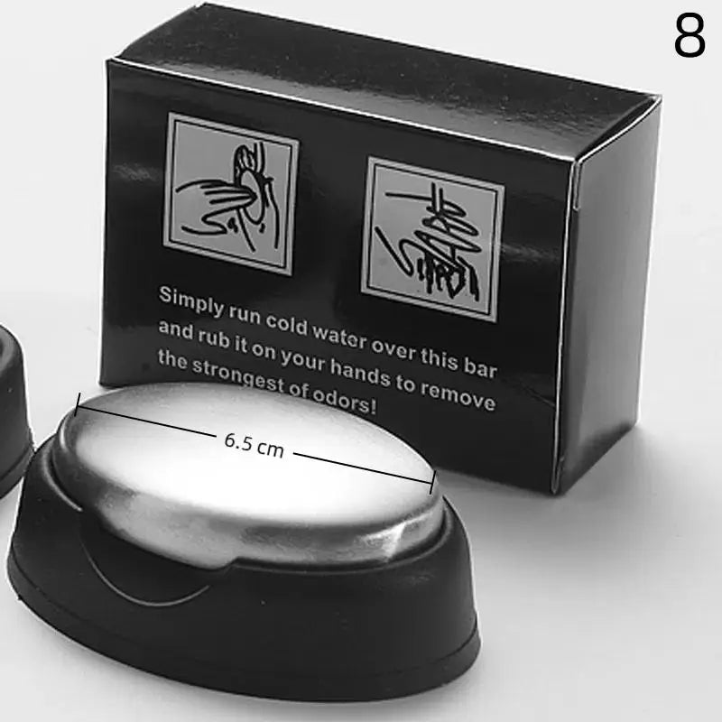 Stainless Steel Soap Bar for Cooking Odours