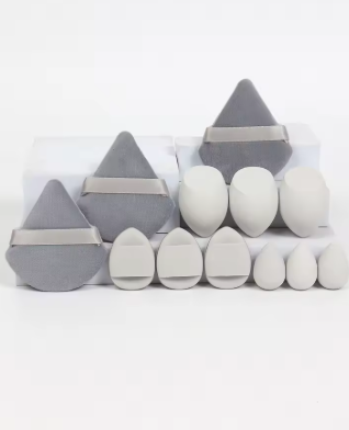 12-Piece Makeup Sponge & Powder Puff Set for Flawless Blending