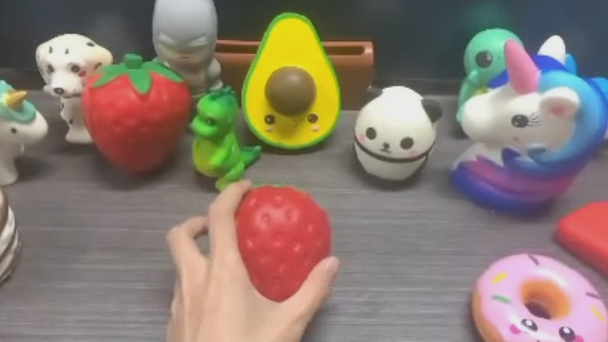Strawberry Squishy video