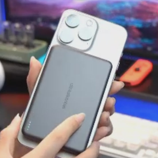 MOVESPEED Ultra-Slim 10000mAh Magnetic Power Bank Video
